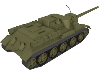 SU100 3D Model preview