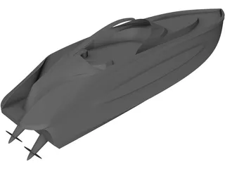 Seaboat 3D Model preview