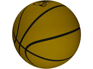 Spalding Basketball 3D Model preview