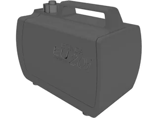 Generator Honda EU20i 3D Model preview