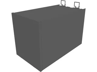 Container 3D Model preview