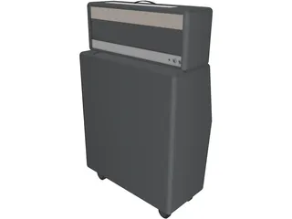 Marshall  Guitar Amp 3D Model preview
