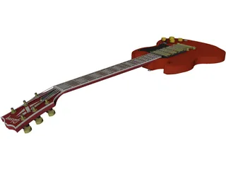 Gibson SG Custom Guitar 3D Model preview
