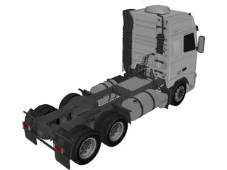 Volvo FH12 Globetrotter (2006) 3D Model preview