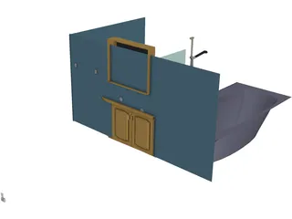 Bathroom 3D Model preview
