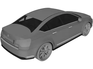 Citroen C5 3D Model preview