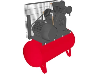 Compressor SENCO 3D Model preview