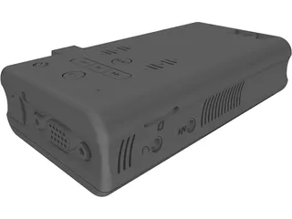 P2 Projector 3D Model preview