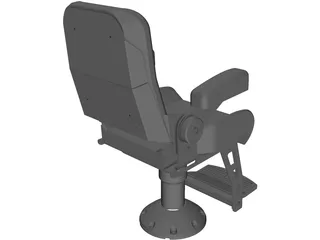 Helm Chair 3D Model preview