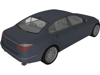 Hyundai Genesis 3D Model preview