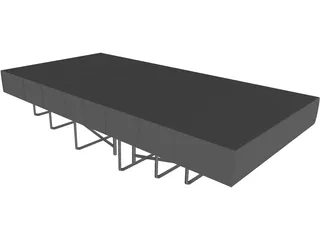 FUMO 23 Radar Screen 3D Model preview