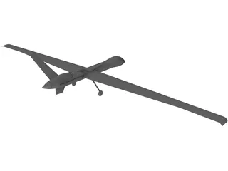 Predator B NASA Altair 3D Model preview