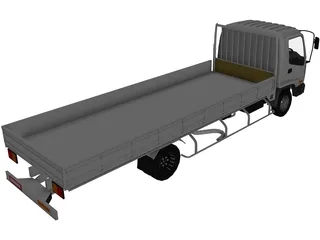 Isuzu Forward V Cargo (1998) 3D Model preview