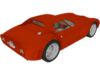 Ferrari 275 GTB (1965) 3D Model preview
