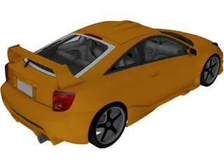 Toyota Celica 3D Model preview