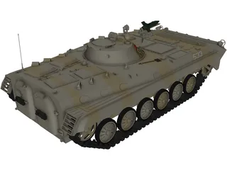 BMP-1 Russia 3D Model preview