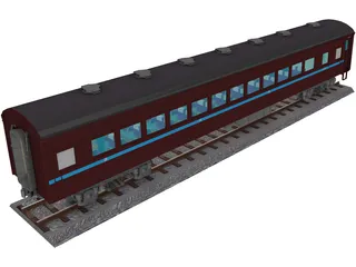 Wagon SW 3D Model preview