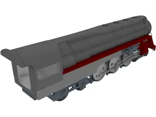 Train New York Central System 3D Model preview