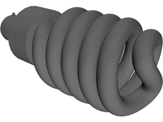 Light Electric Bulb 3D Model preview