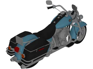 Harley-Davidson Road King 3D Model preview