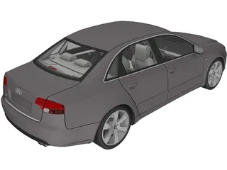 Audi S4 3D Model preview