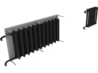 Radiator 3D Model preview