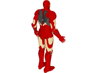 Ironman 3D Model preview