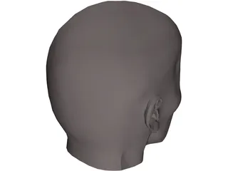Head Man 3D Model preview