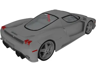Ferrari Enzo 3D Model preview