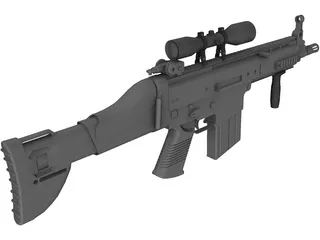Scar-H 3D Model preview