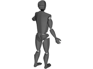 Crash Test Dummy 3D Model preview