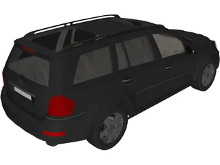 Mercedes-Benz GL-class 3D Model preview