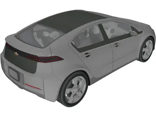 Chevrolet Volt 3D Model preview