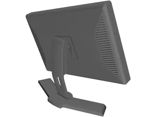 Dell 2408WFP Monitor 3D Model preview