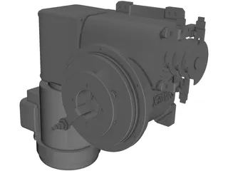 Sankyo Indexer 7AD-LR3 3D Model preview