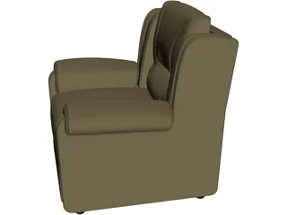 Armchair 3D Model preview