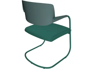 Armchair 3D Model preview