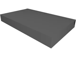 Panasonic DVD Player 3D Model preview