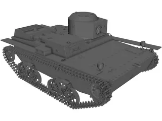 T-38 3D Model preview