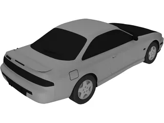 Nissan 200SX 3D Model preview