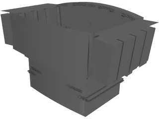 Stage 3D Model preview