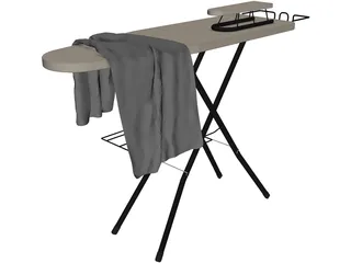 Ironing Board 3D Model preview