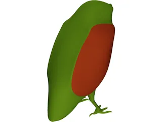 Owl 3D Model preview