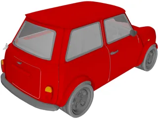 Mini Cooper 3D Model preview