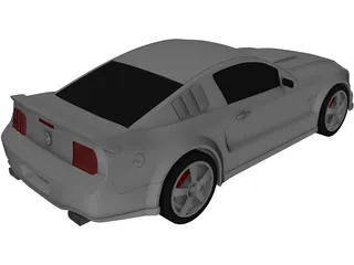 Ford Mustang 3D Model preview