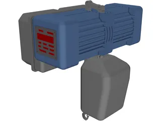 Donati Hoist 500kgs 3D Model preview