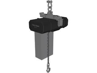 Chainmaster Chainhoist 1000kgs 3D Model preview