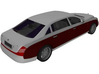Maybach S57 (2009) 3D Model preview