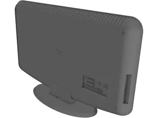 Samsung TV 40 Inch 3D Model preview