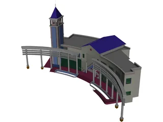 Building 3D Model preview